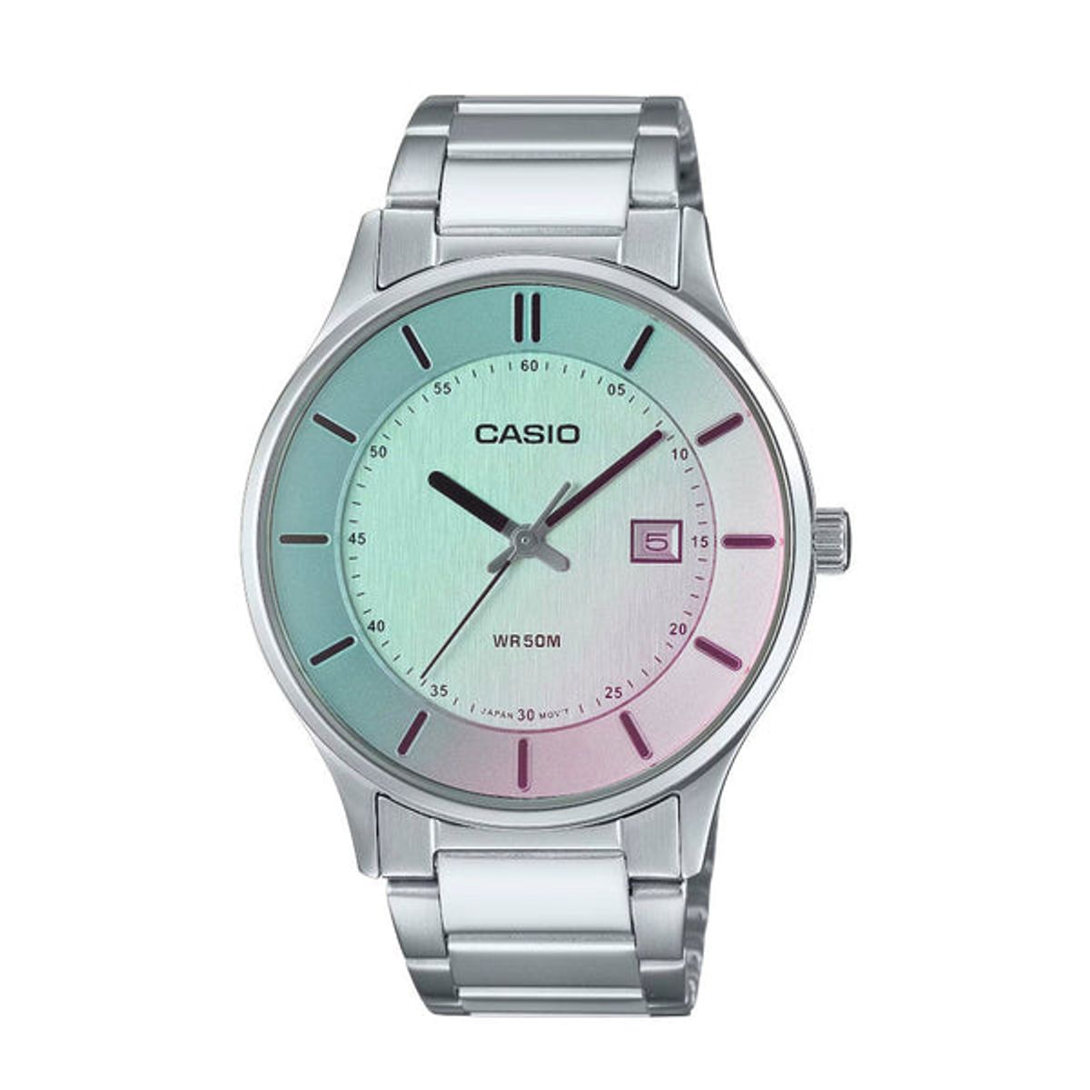 CASIO - RELOJ PARA HOMBRE CASIO MTP-E605D-7EVDF -VERDE