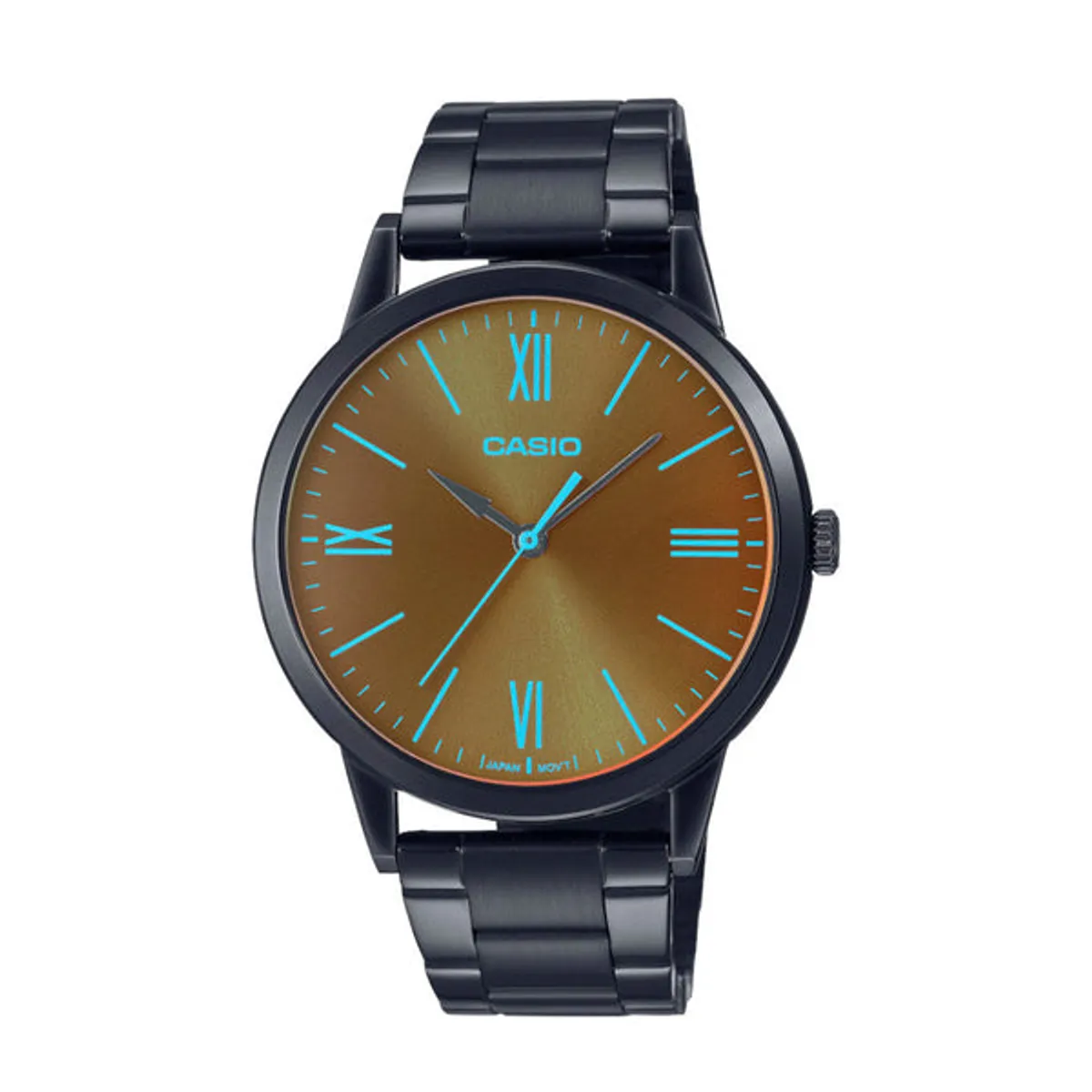 CASIO - RELOJ PARA HOMBRE CASIO MTP-E600B-1BDF -CAFÉ