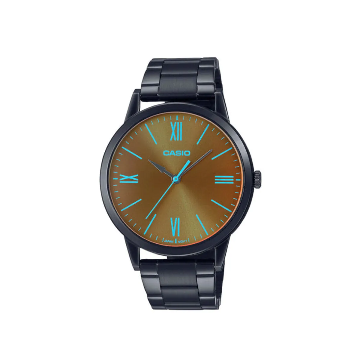 CASIO - RELOJ PARA HOMBRE CASIO MTP-E600B-1BDF -CAFÉ