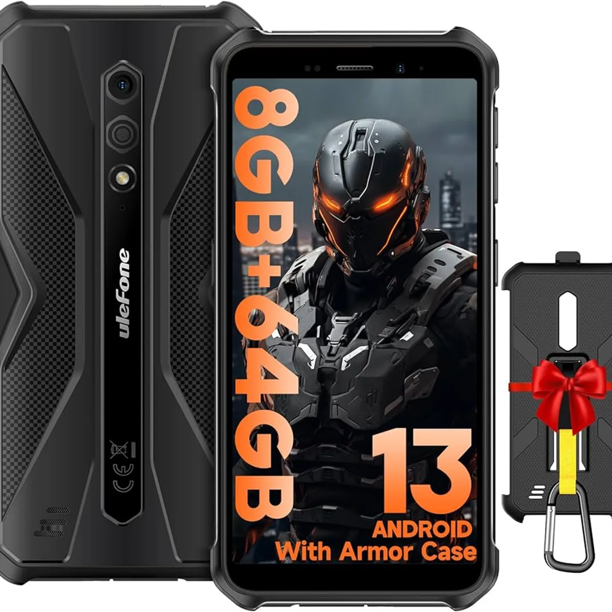 ULEFONE - Celular Ulefone Armor X12 Pro 64GB 10GB RAM Negro