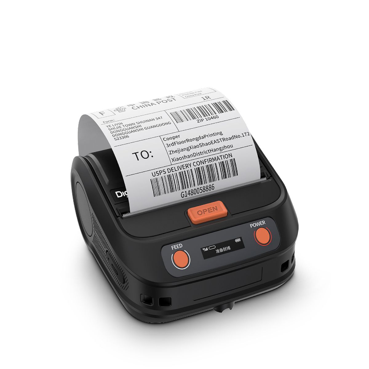 DIGITAL POS - Impresora Térmica Portátil Bluetooth POS DIG-M324