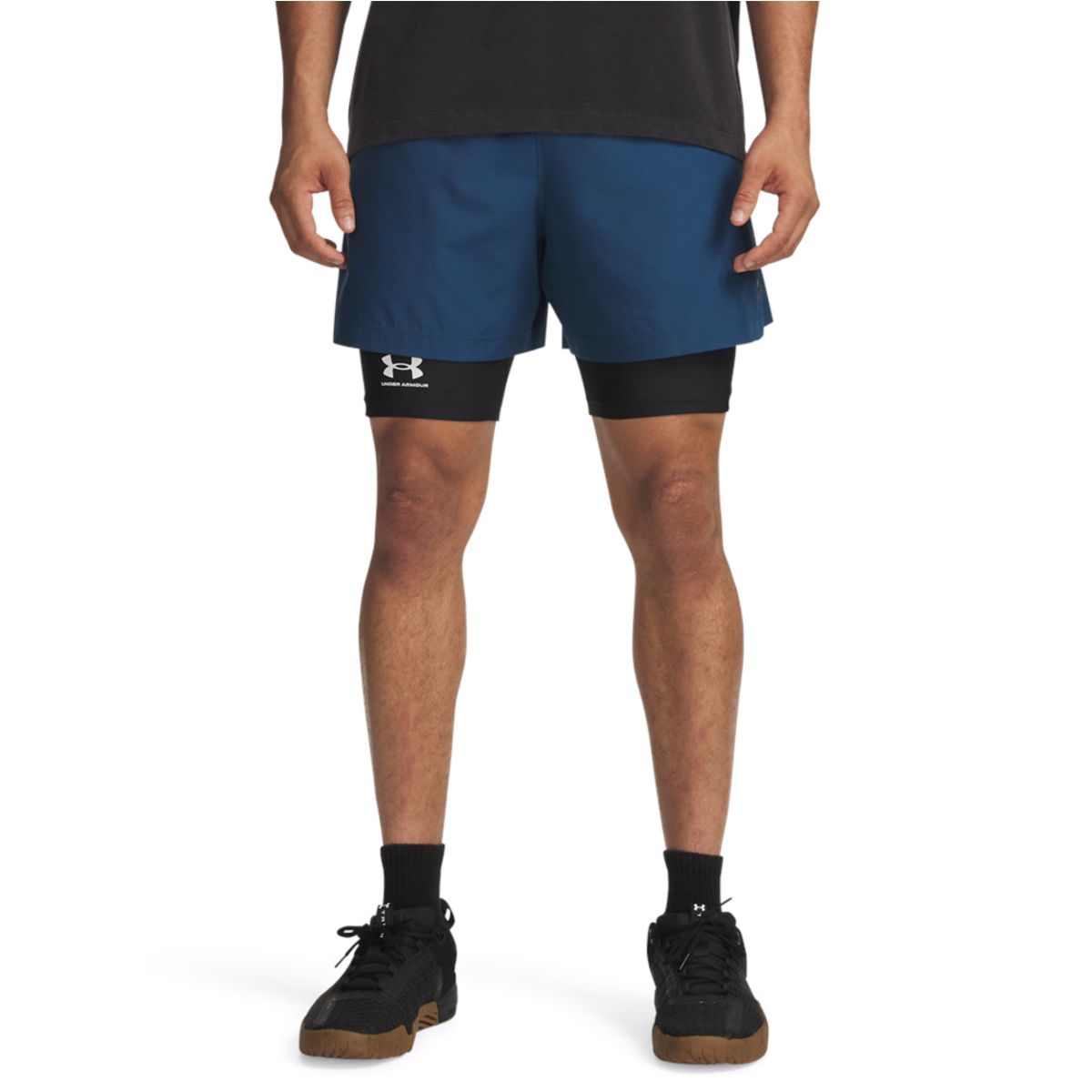 UNDER ARMOUR - Short Hombre Under Armour TECH WOVEN 5IN SHORT Azul UNDER ARMOUR