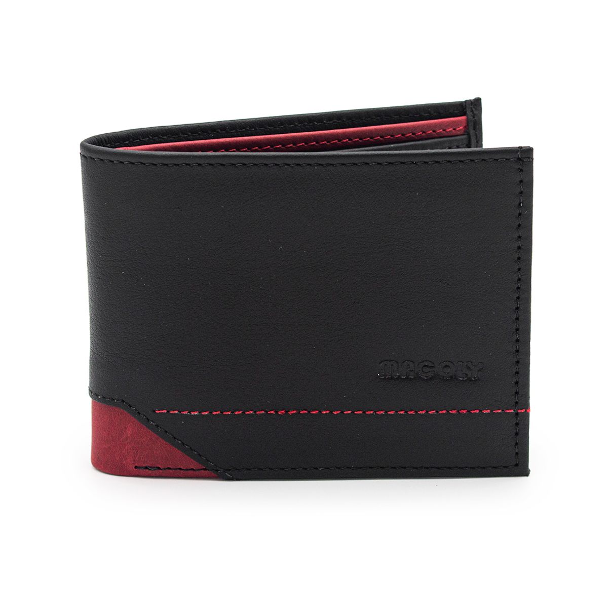 MACOLY - Billetera hombre macoly 330 cuero