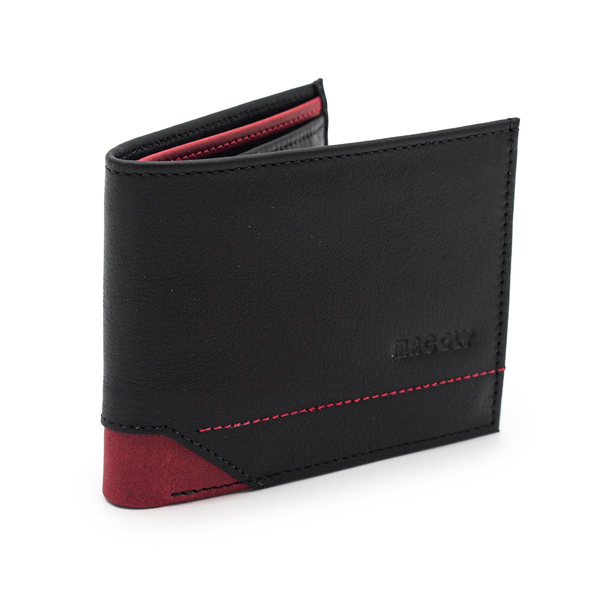MACOLY - Billetera hombre macoly 330 cuero
