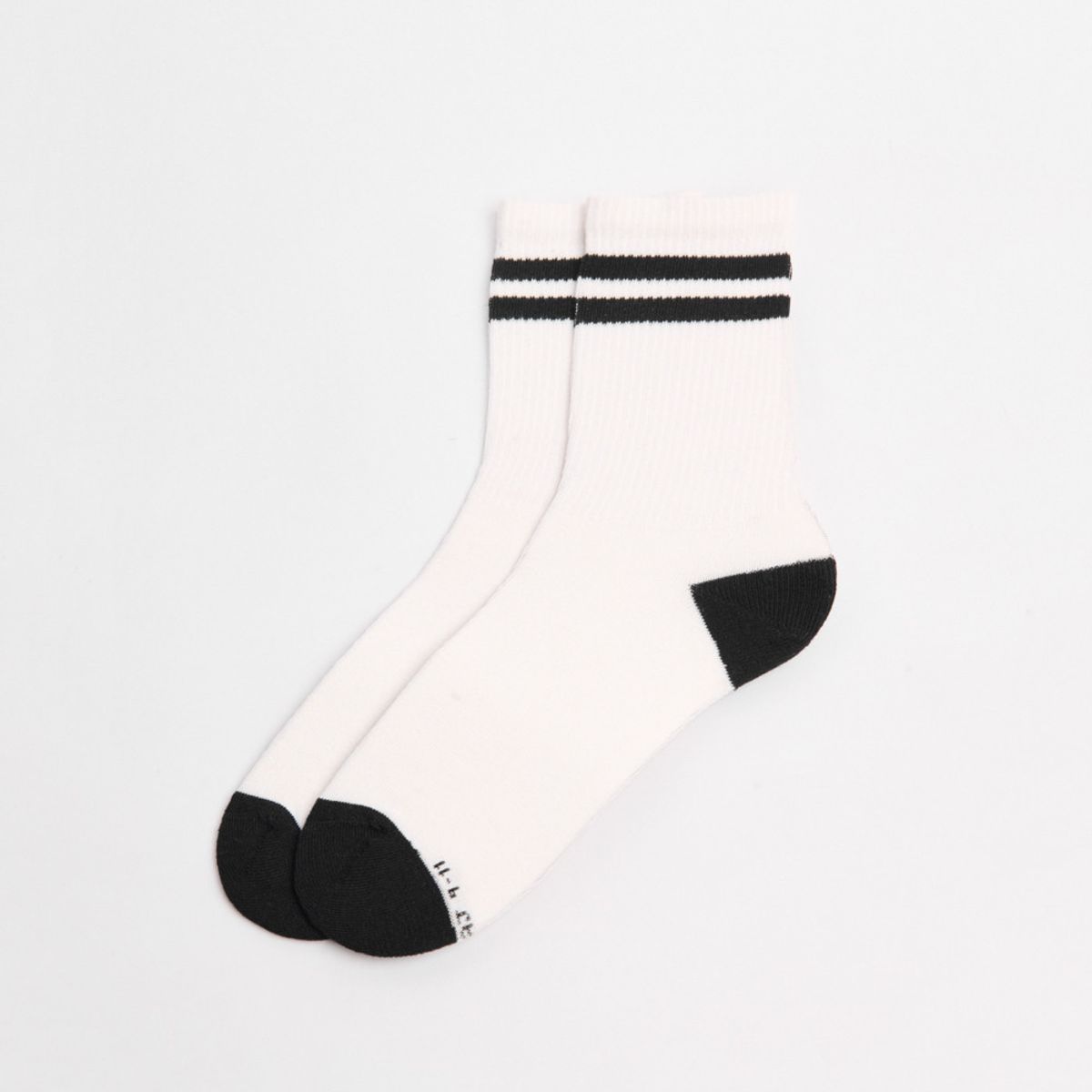 KOAJ - KOAJ Medias unicolores largas con rayas en contraste superi Mujer