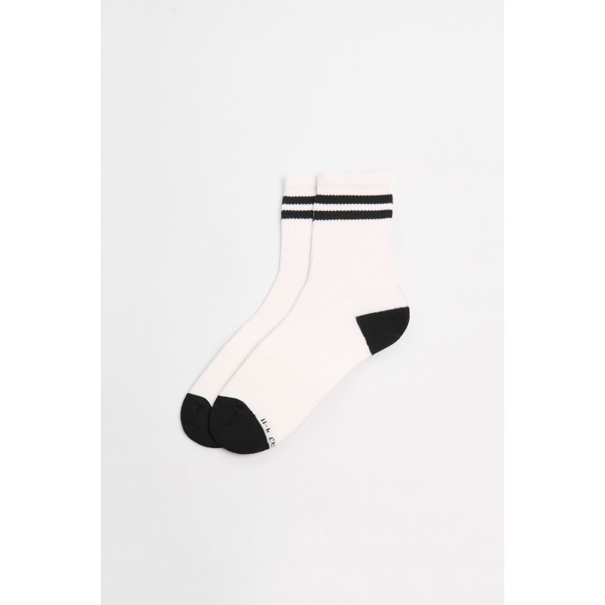 KOAJ - KOAJ Medias unicolores largas con rayas en contraste superi Mujer