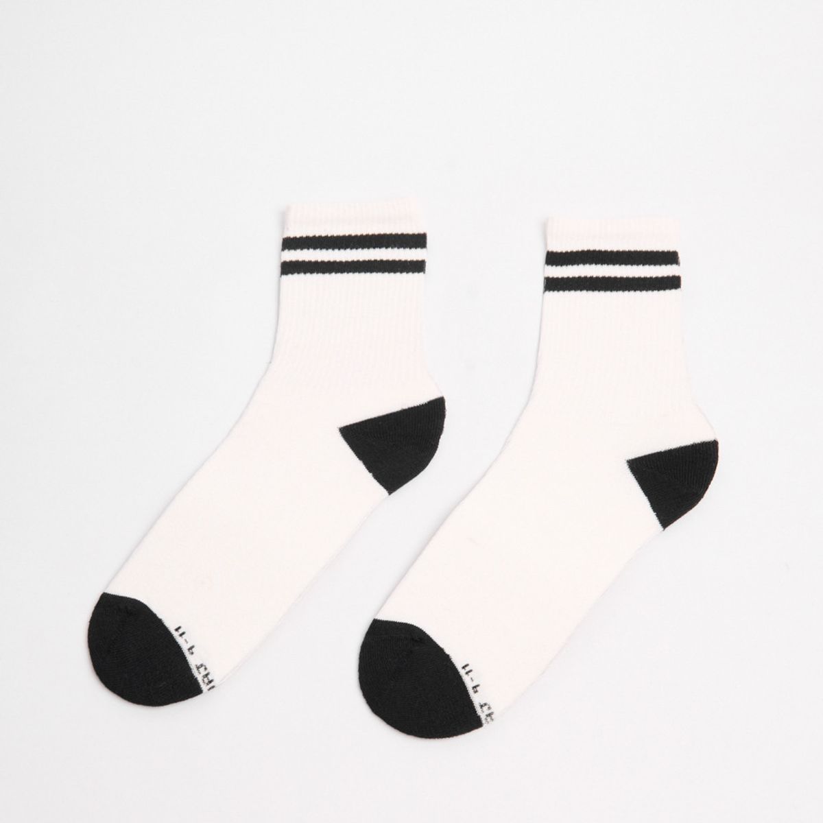 KOAJ - KOAJ Medias unicolores largas con rayas en contraste superi Mujer