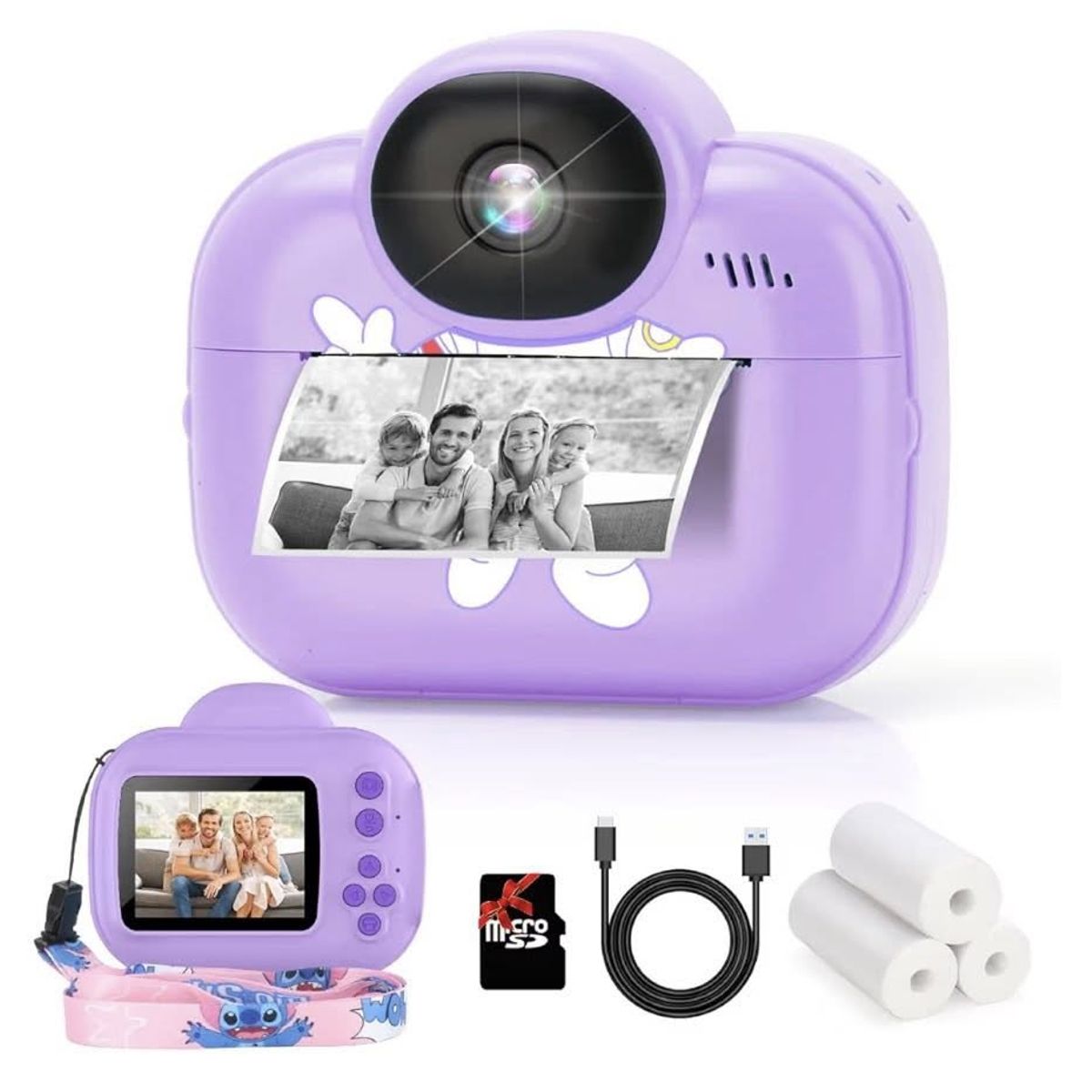 BABIES AND KIDS - Cámara para niños con impresión instantánea , juguete