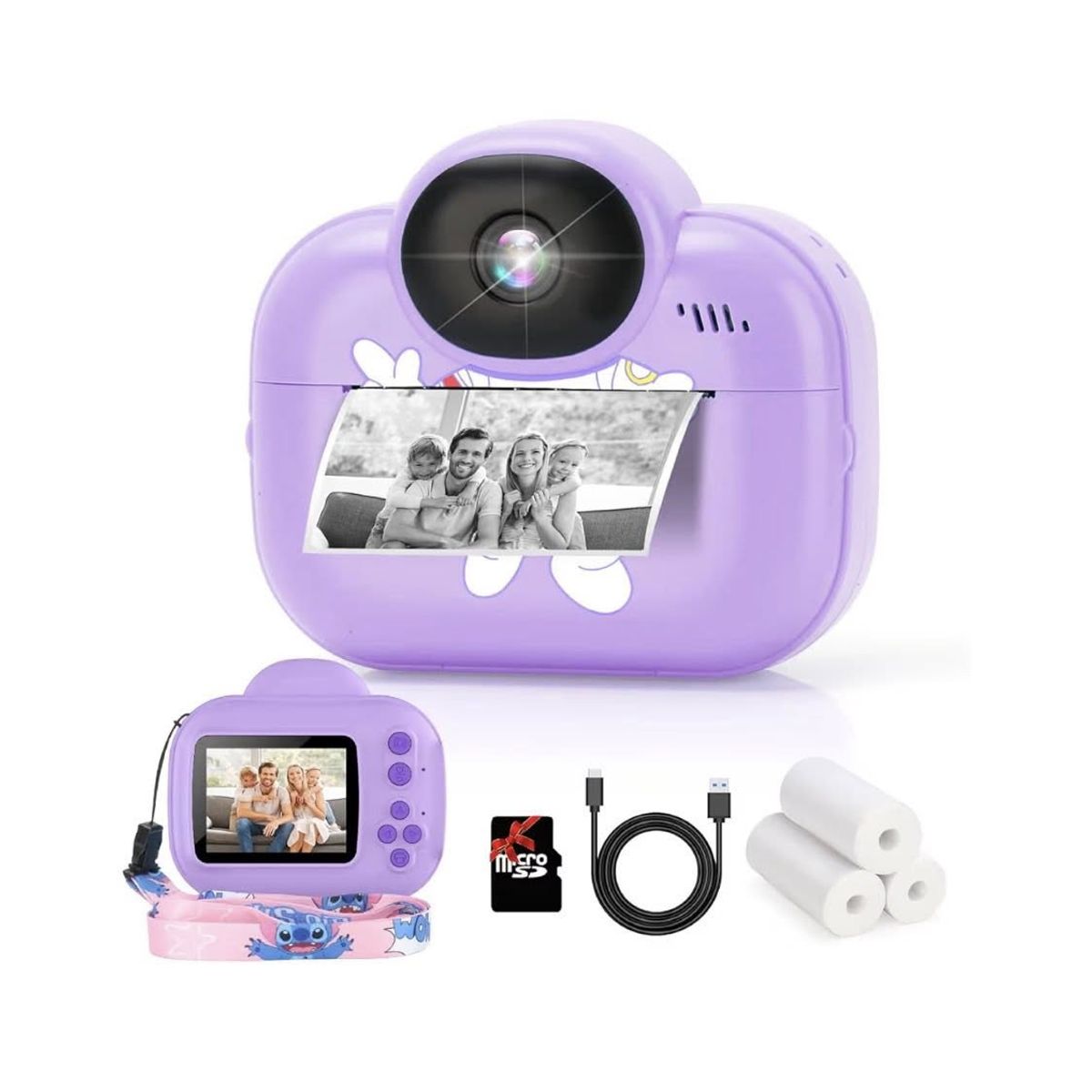 BABIES AND KIDS - Cámara para niños con impresión instantánea , juguete
