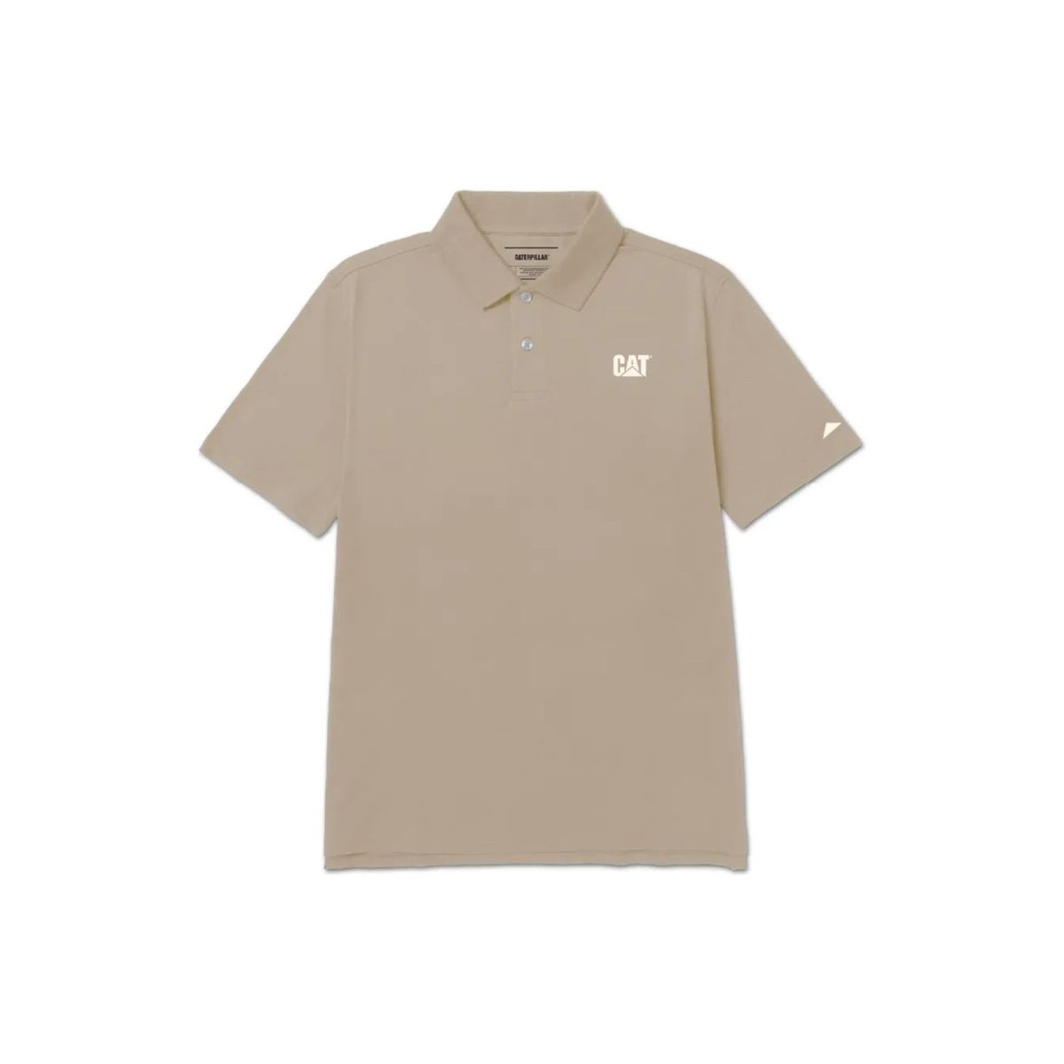 CAT - Camisa polo CAT Hombre CAT LOGO PIQUE POLO Beige CAT