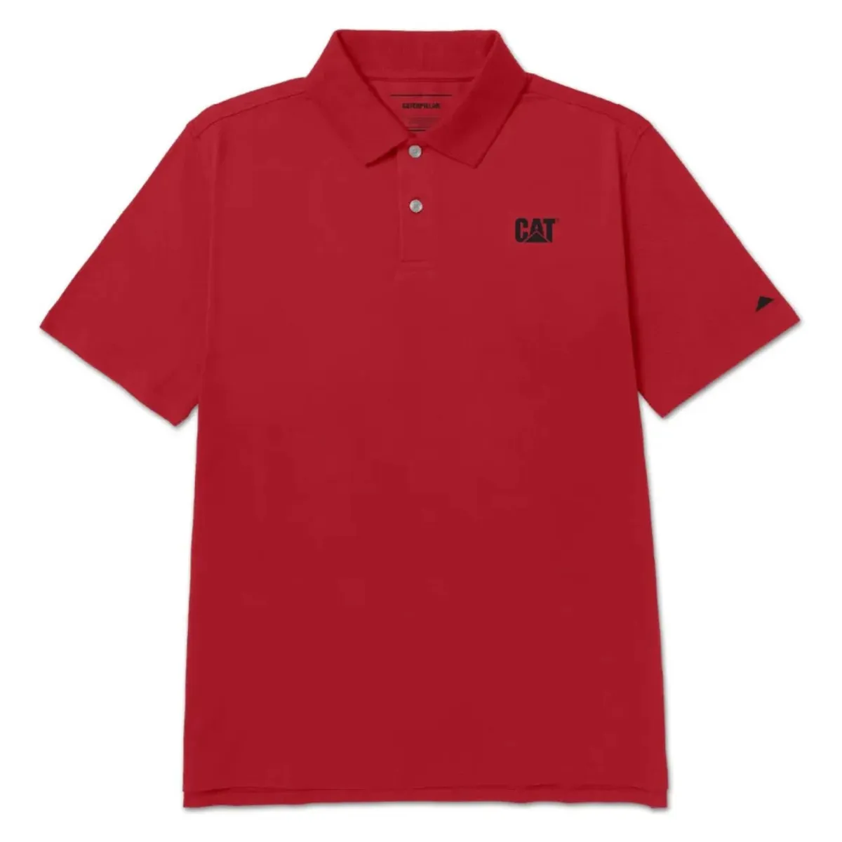 CAT - Camisa polo CAT Hombre CAT LOGO PIQUE POLO Rojo CAT