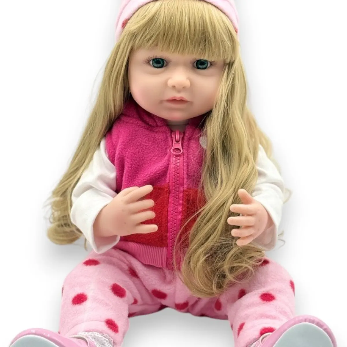 GENERICO - Bebe Aspecto Realista Silicona 55 cm Bebe Accesorio Conejo