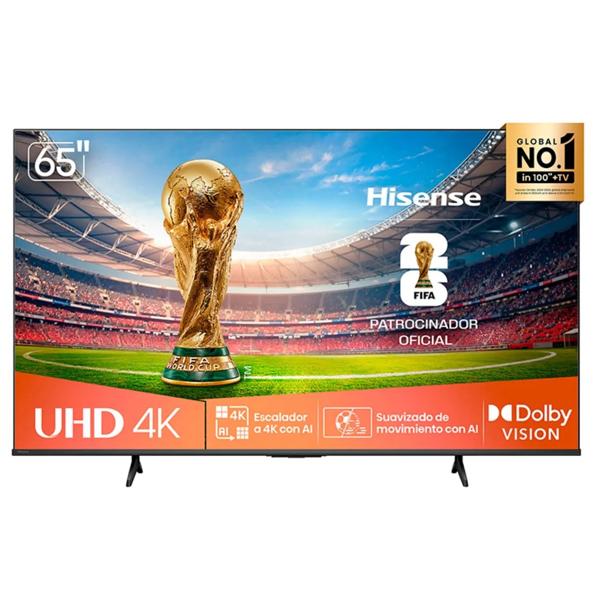 HISENSE - Televisor Hisense 65 Pulgadas Smart TV 4K UHD 65A6NV