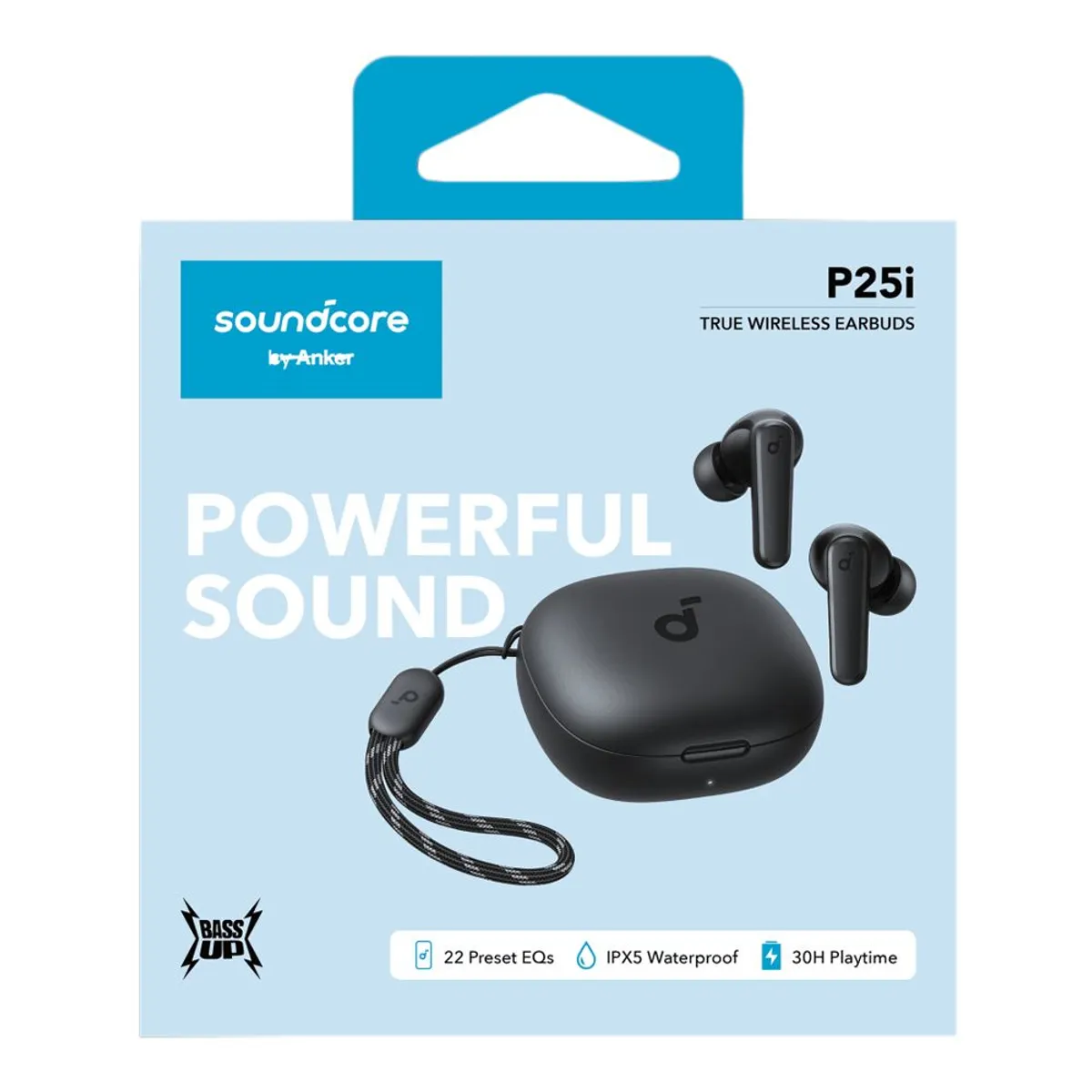 ANKER - AUDIFONOS Anker Soundcore P25I True Wireless Bluetooth Earbuds - Black