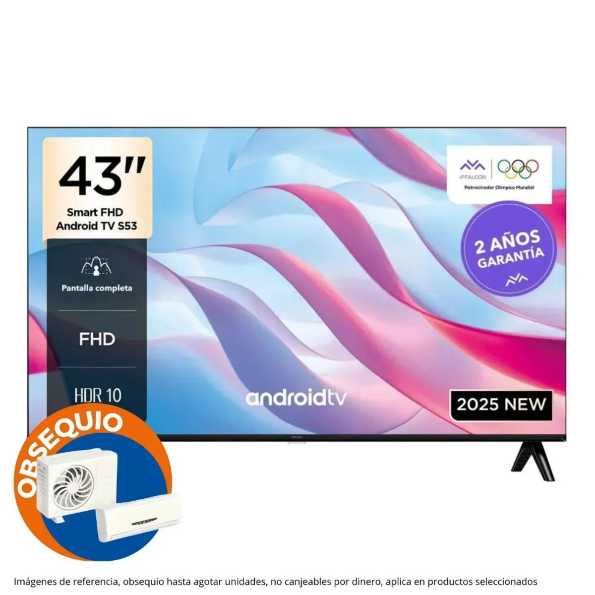 IFFALCON - Televisor 43 Pulgadas FHD iFFALCON 43S55 MOD 2026