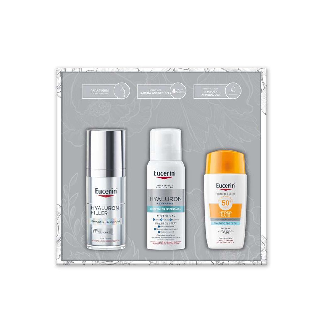 EUCERIN - KIT EUCERIN Epigenetic Serum+Protector Solar Hydrofluid+Mist Spray