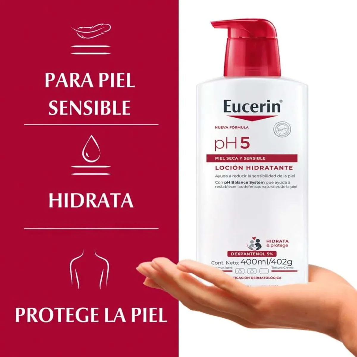 EUCERIN - EUCERIN Ph5 Loción Corporal Hidratante 400Ml