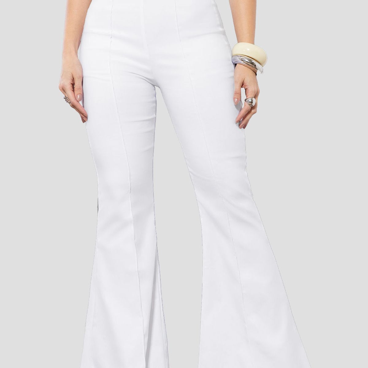 MARKETING PERSONAL - Pantalón Mujer Blanco Mp 113840