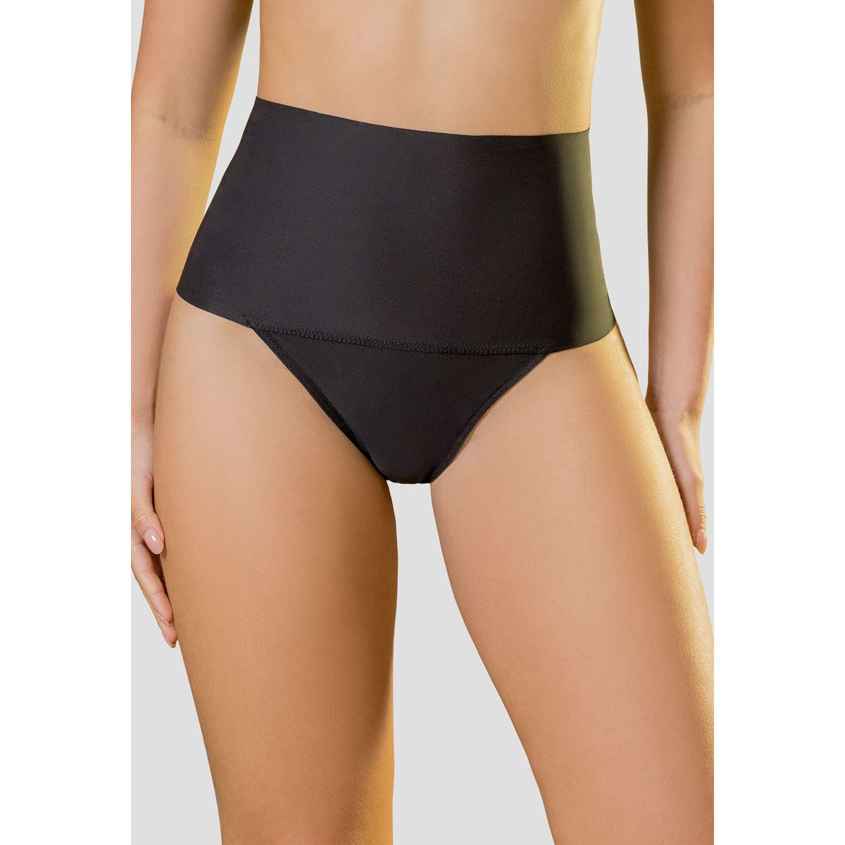 FORMAS INTIMAS - Brasilera Control Mujer Negro Fi 113949