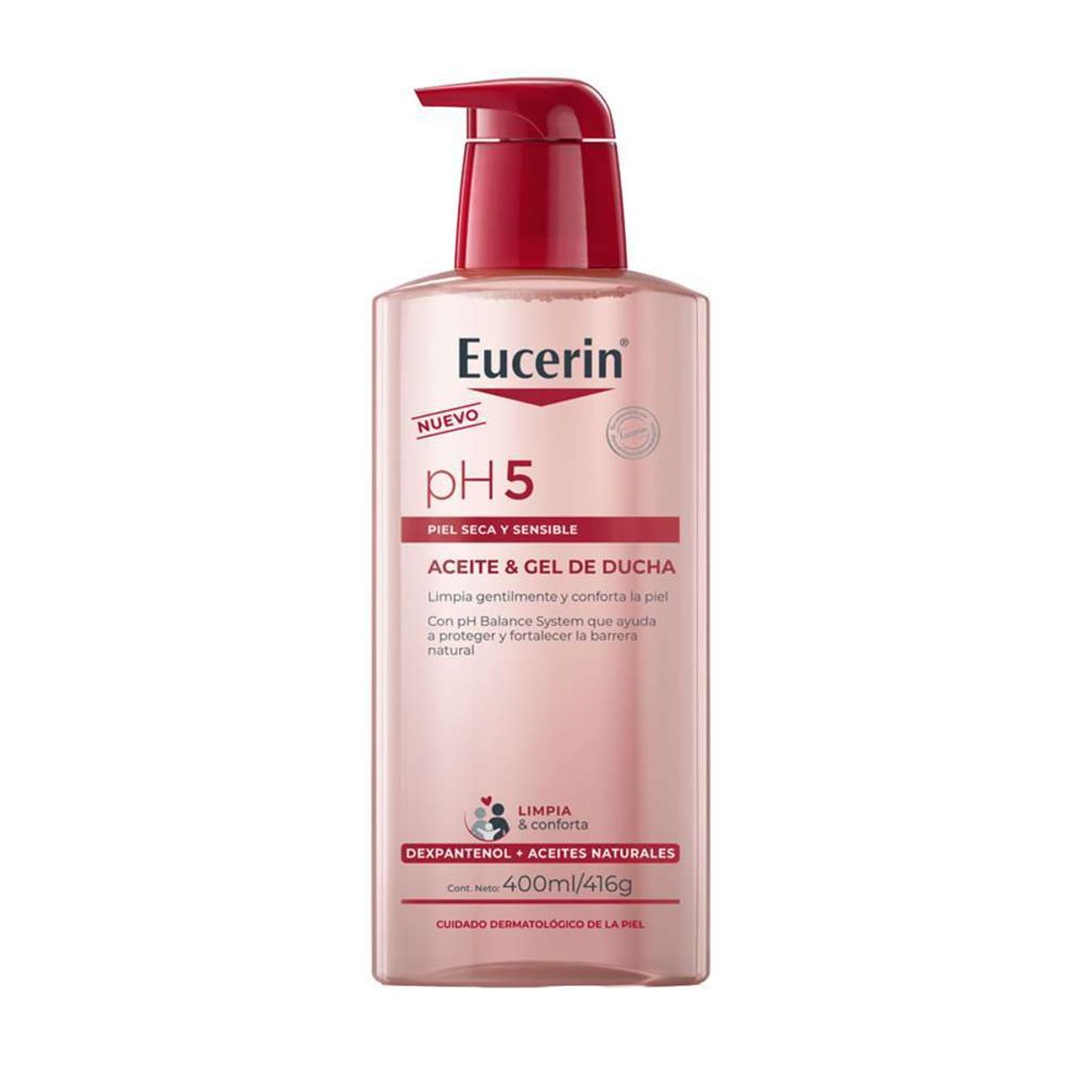 EUCERIN - EUCERIN pH5 Aceite y Gel de Ducha X 400 Ml