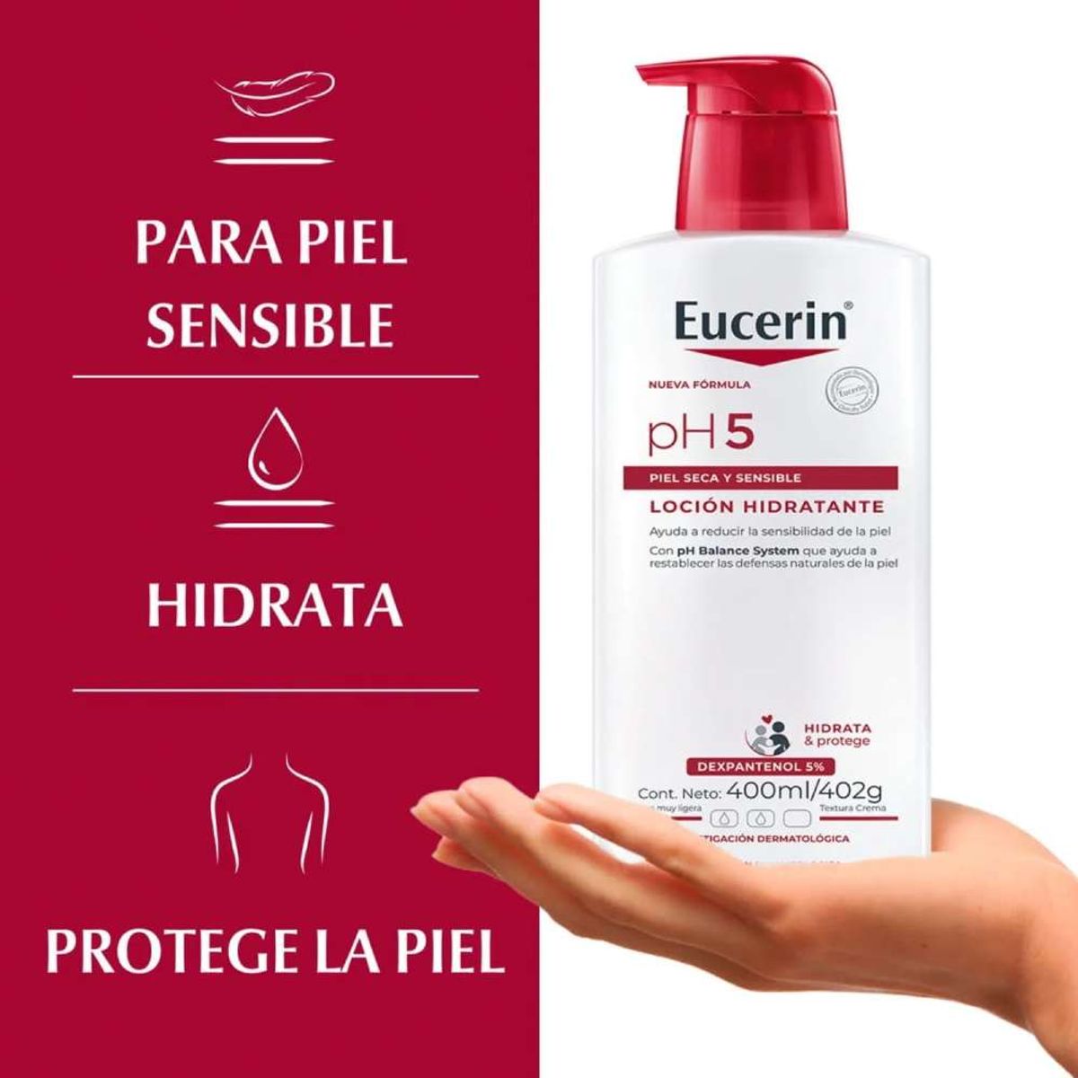 EUCERIN - EUCERIN Ph5 Syndet Gel X 400 Ml