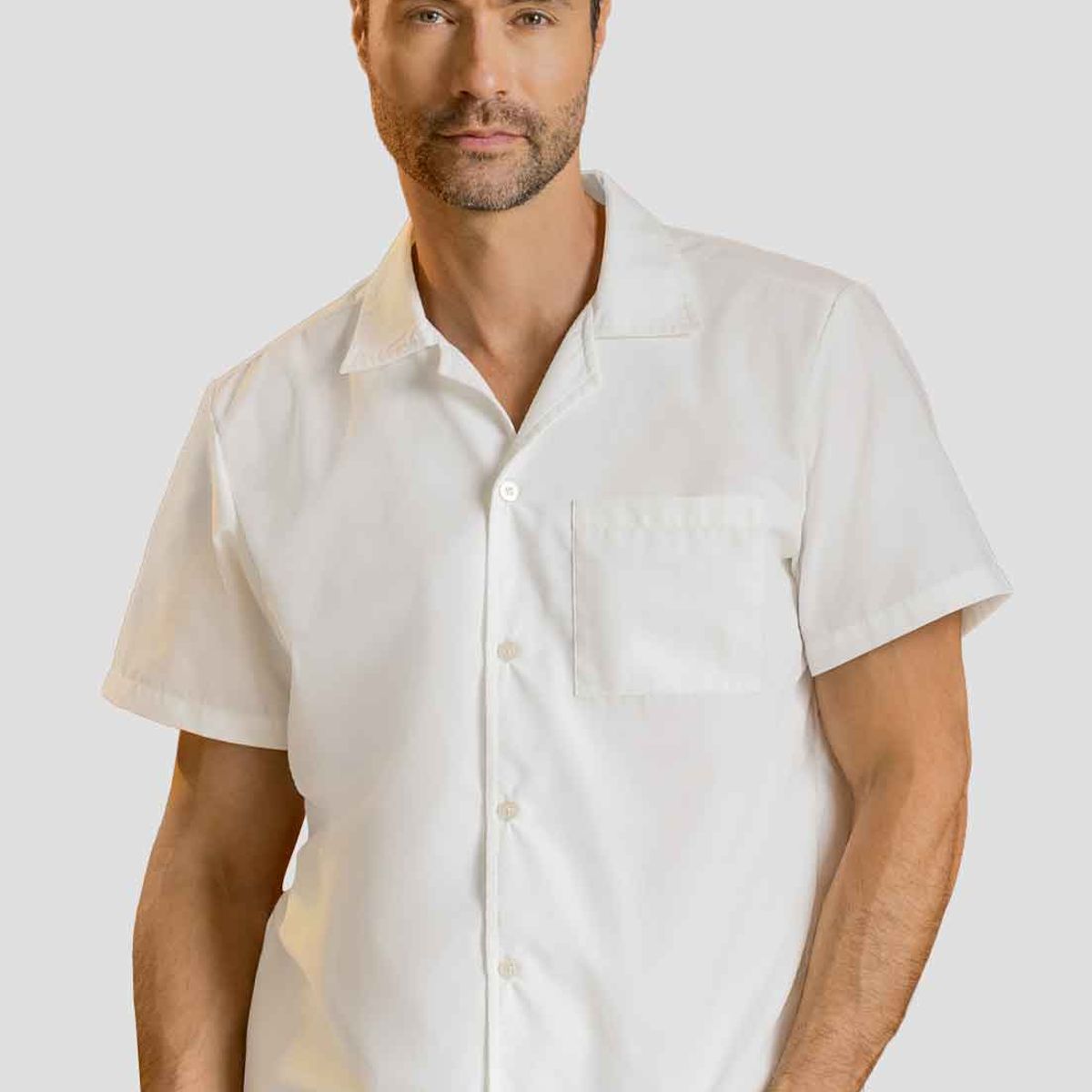 MARKETING PERSONAL - Camisa Hombre Crema Mp 113967