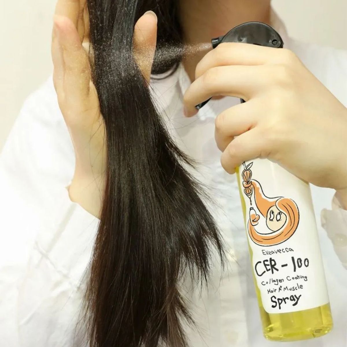 ELIZAVECCA - Elizavecca Collagen Coating Hair A+ Muscle Spray  Spray Capilar Reparador