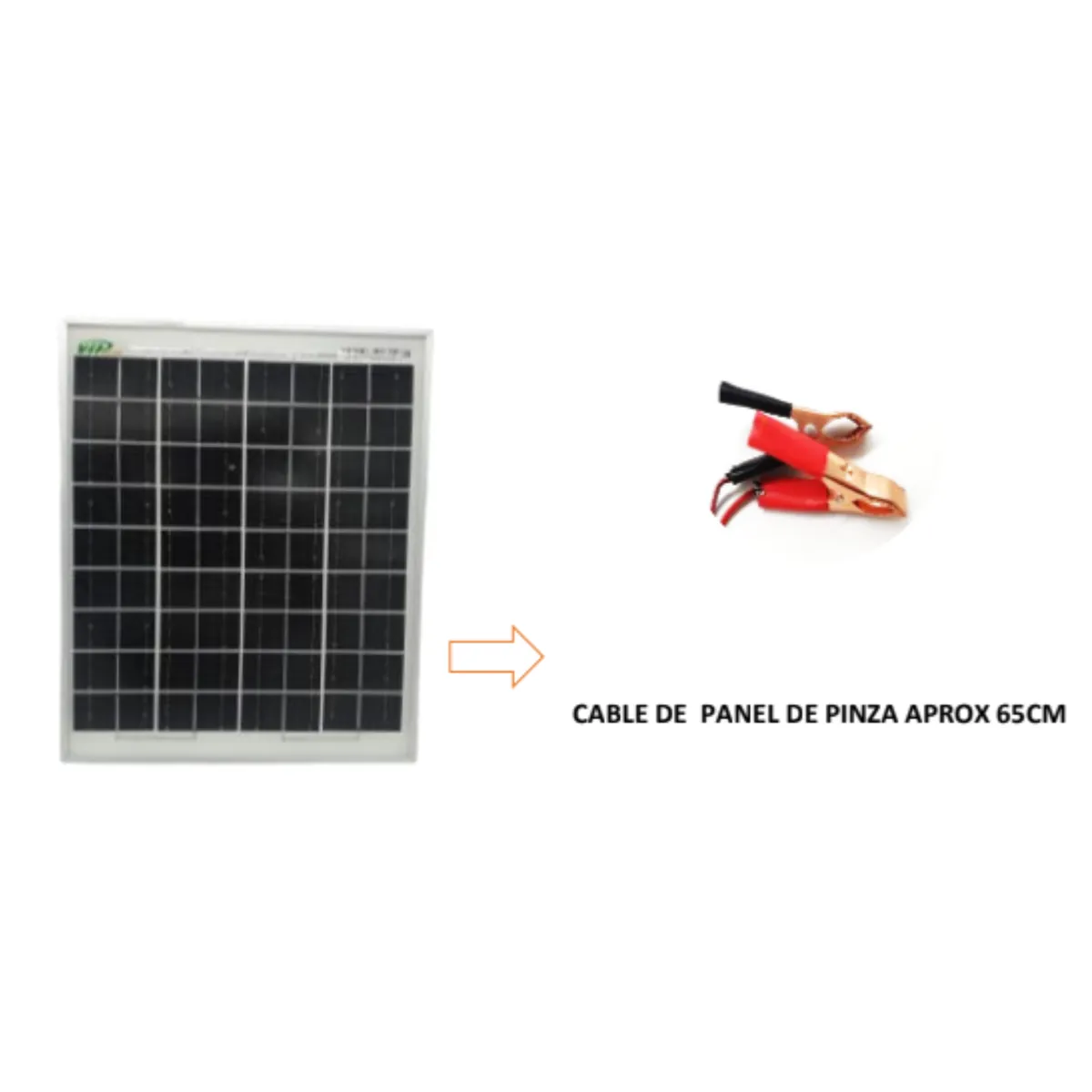 GENERICO - panel solar monocristalino vipsp 10w