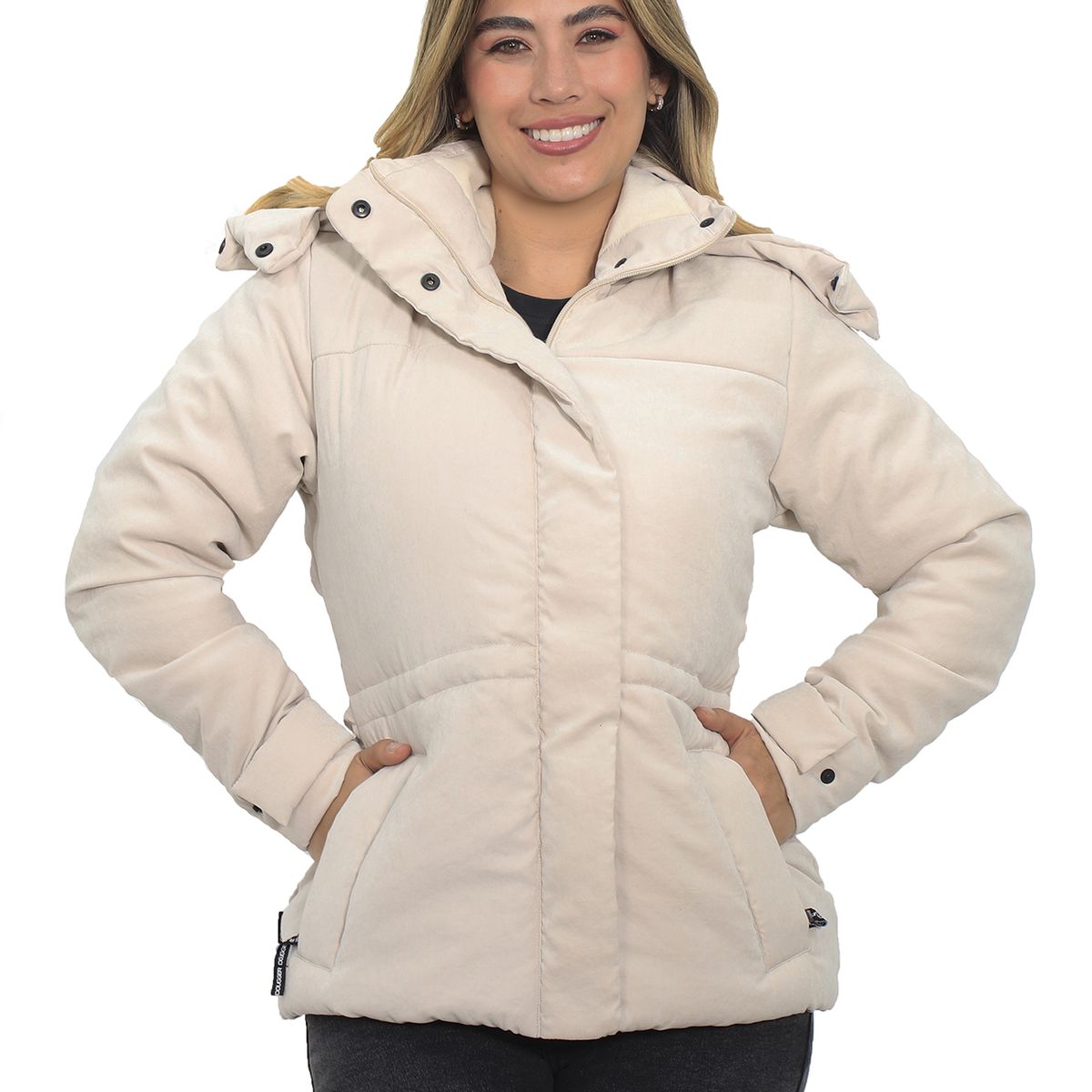 DOUGGER - Chaqueta beige DOUGGER AMELIA