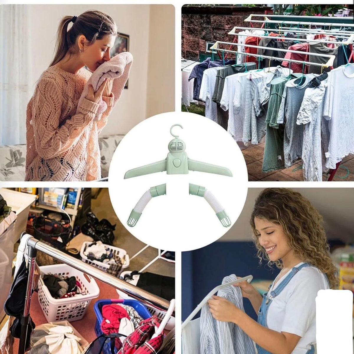 GENERICO - SECADOR DE ROPA GANCHO