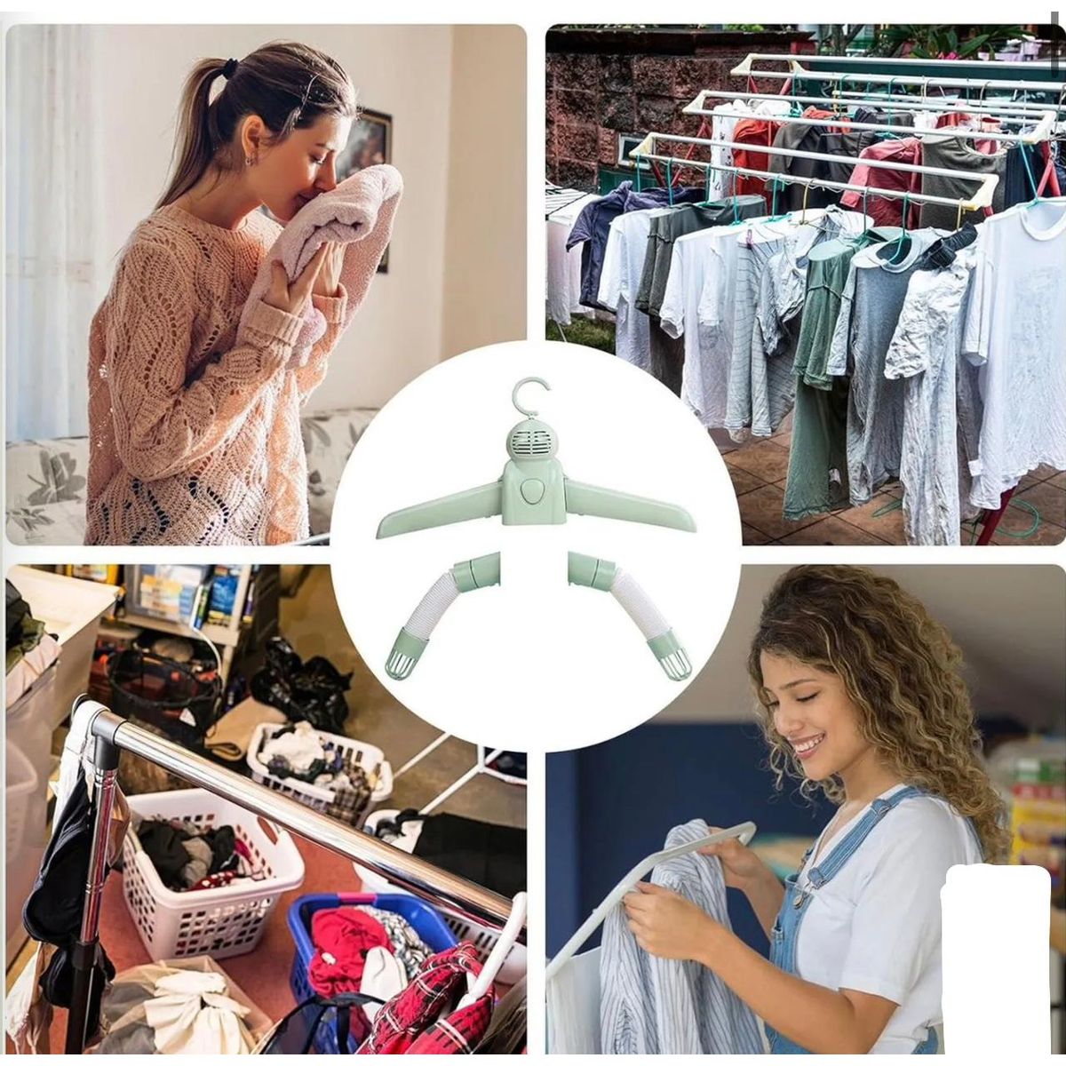 GENERICO - SECADOR DE ROPA GANCHO