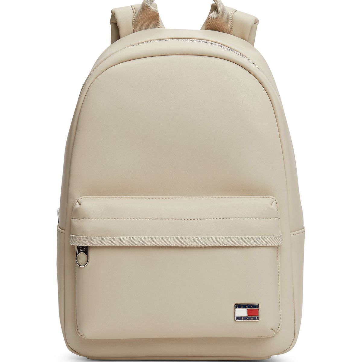 TOMMY HILFIGER - Morral beige daily elevated con logo Tommy Hilfiger