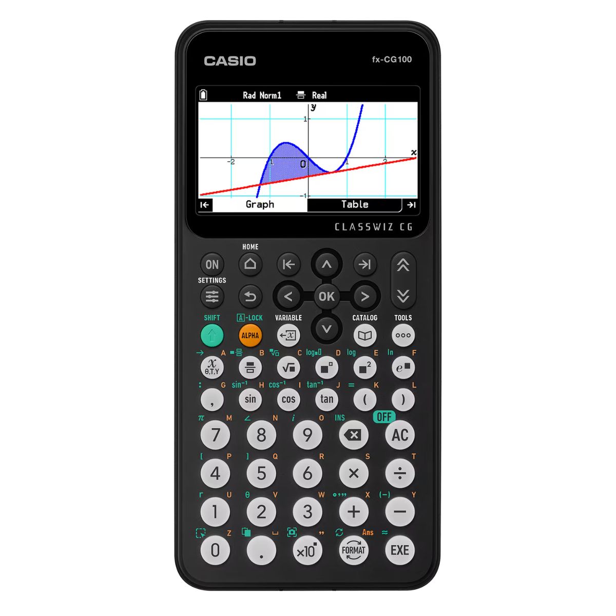 CASIO - Calculadora Gráfica Casio Fx-cg100 Classwiz 3d Y Python