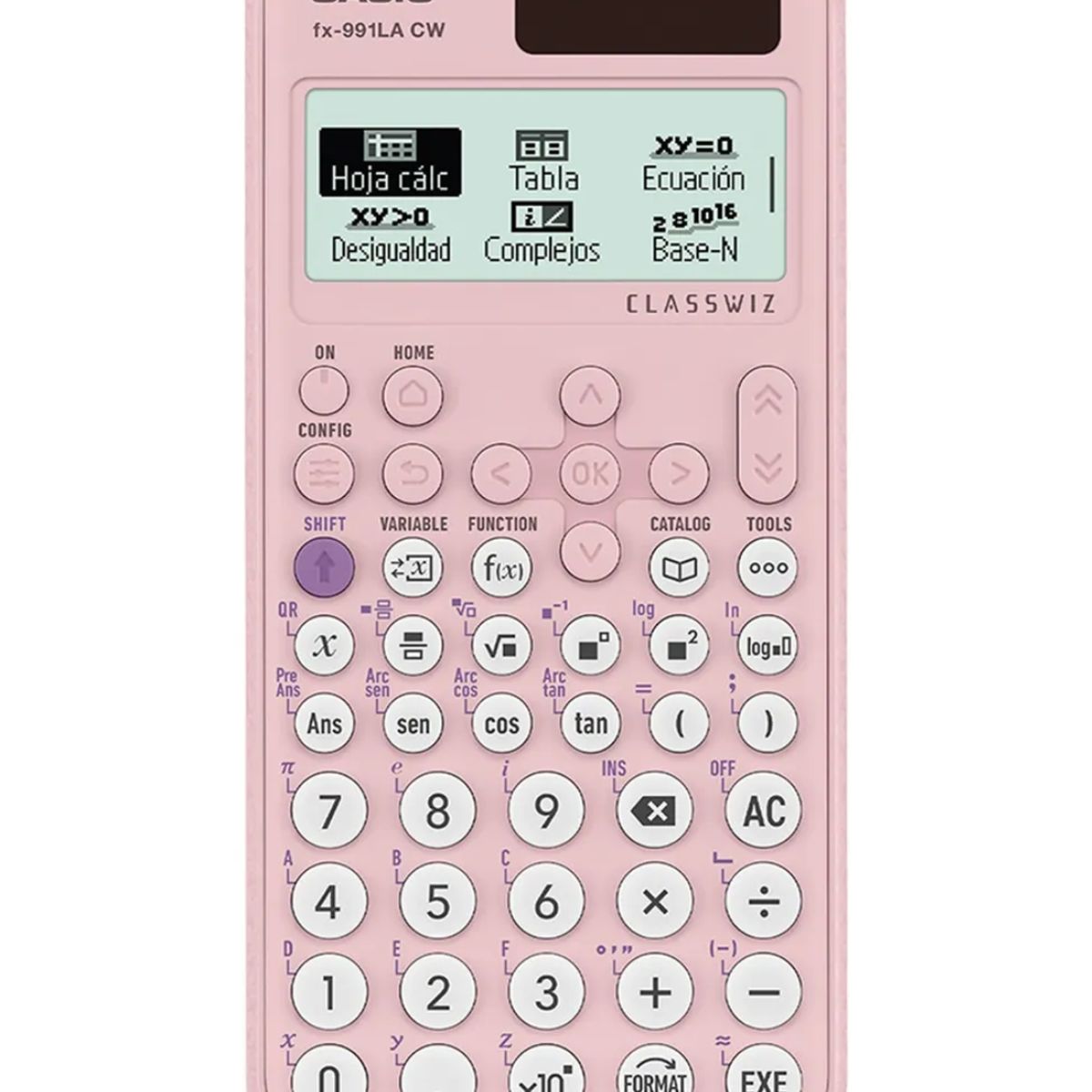 CASIO - Calculadora Cientifica Casio Classwiz Fx-991lacw-pk Rosa
