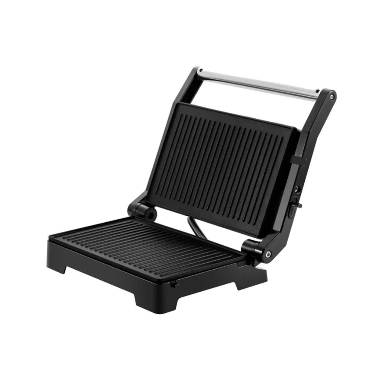 KALLEY - Asador Grill Kalley K-SG180 Superficie Antiadherente Sanduchera Panini 1000W Apertura 180°