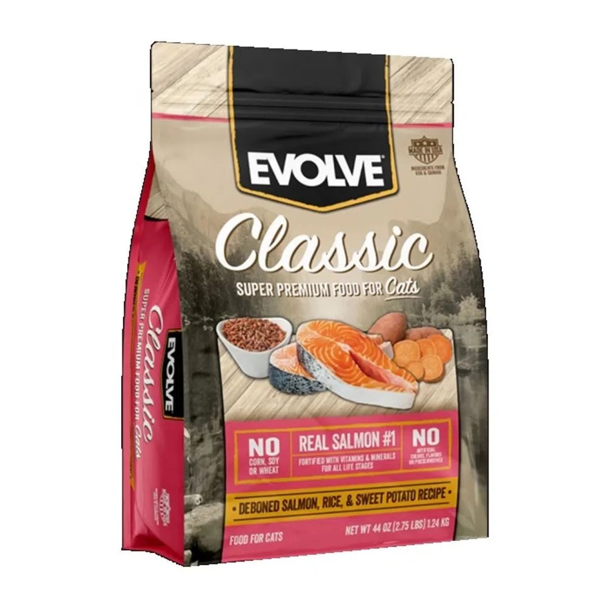 EVOLVE - Alimento Evolve Cat Salmon 1 Kg