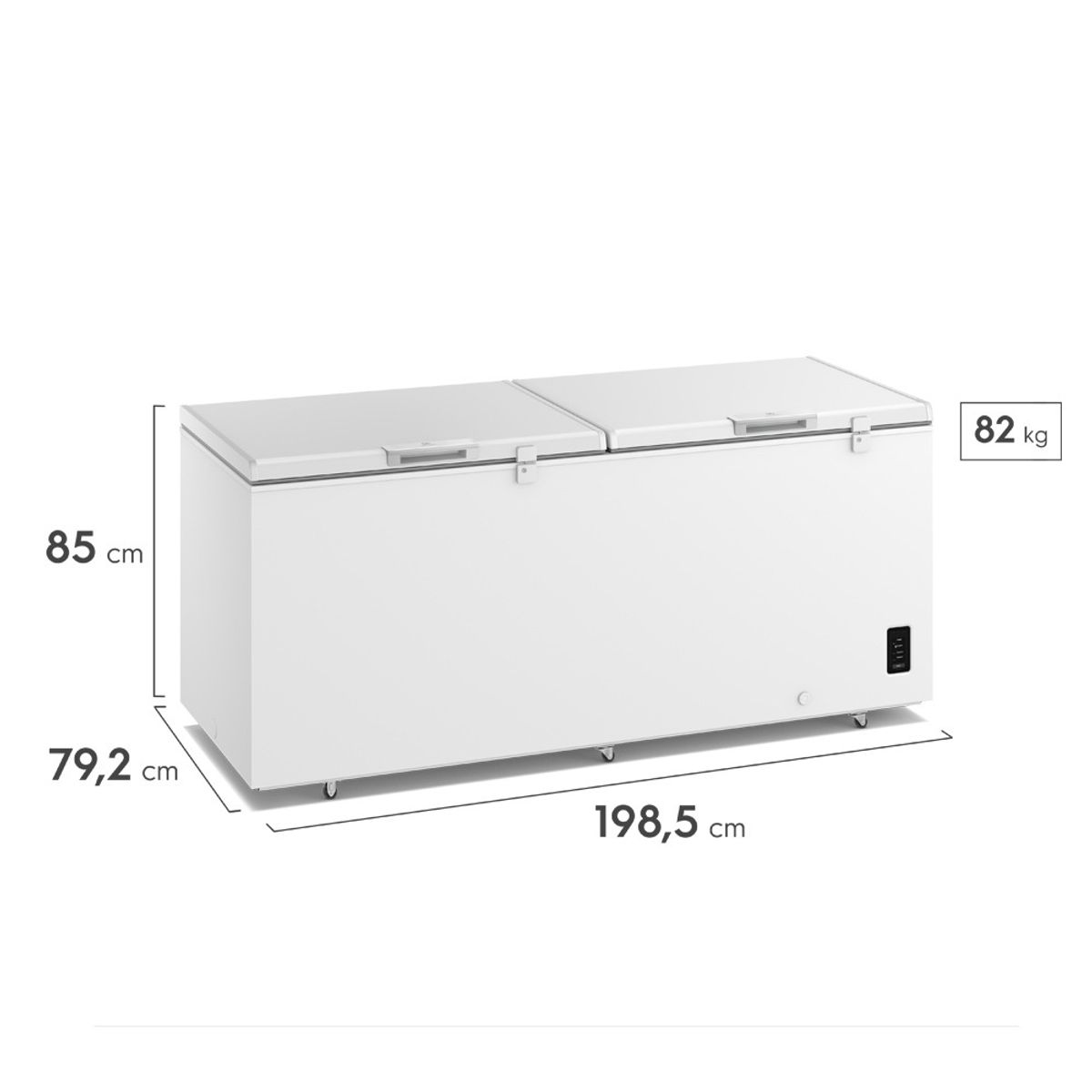 ELECTROLUX - Congelador Horizontal Electrolux 724L Frost Inverter Blanco EFH70S3C5AW