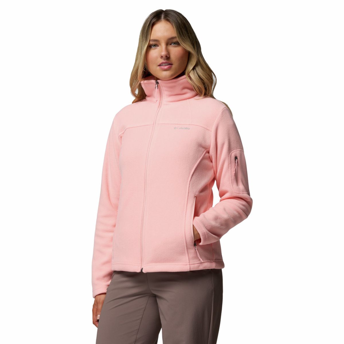 COLUMBIA - Buzo Mujer Columbia FAST TREK II JACKET Rosa COLUMBIA