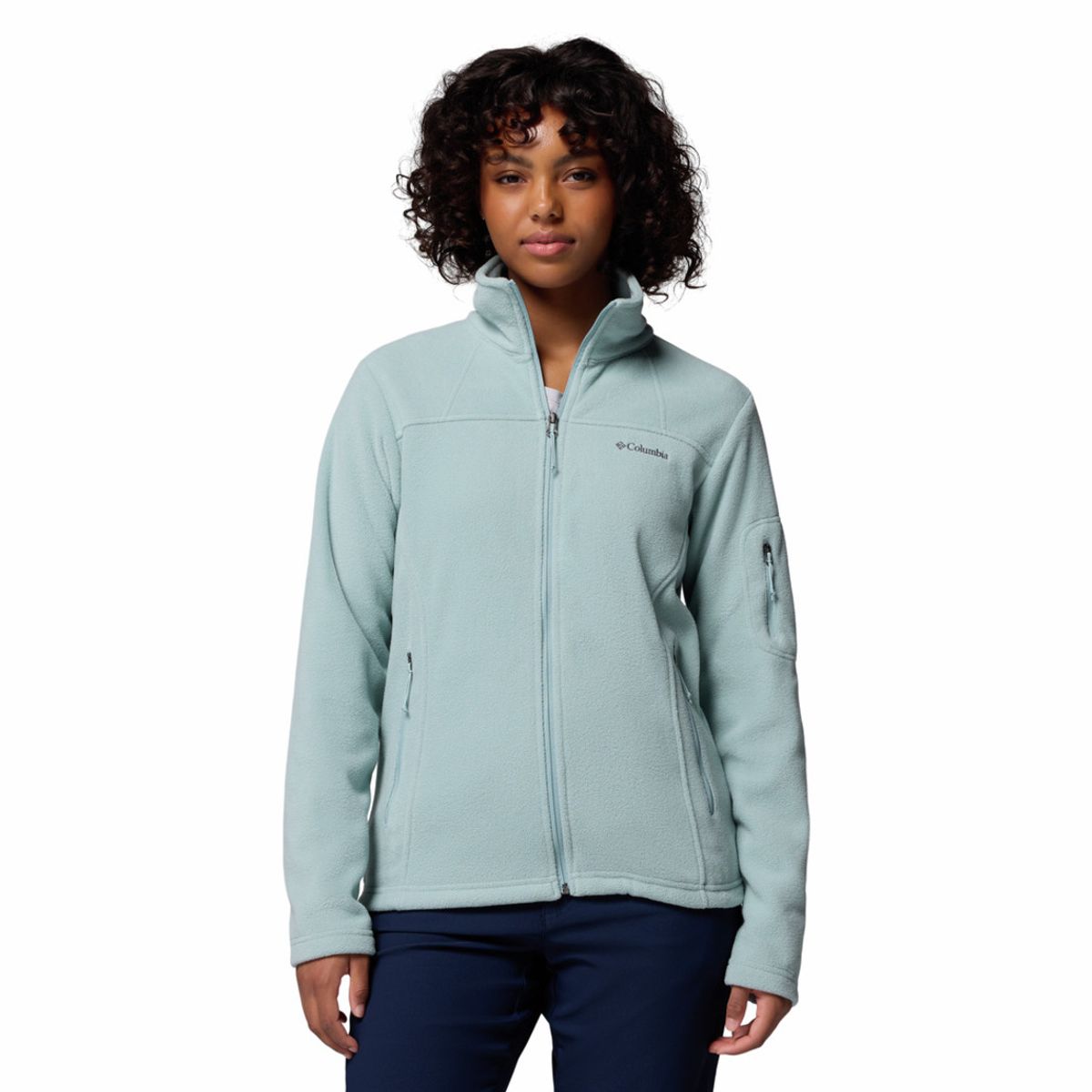COLUMBIA - Buzo Mujer Columbia FAST TREK II JACKET Azul COLUMBIA