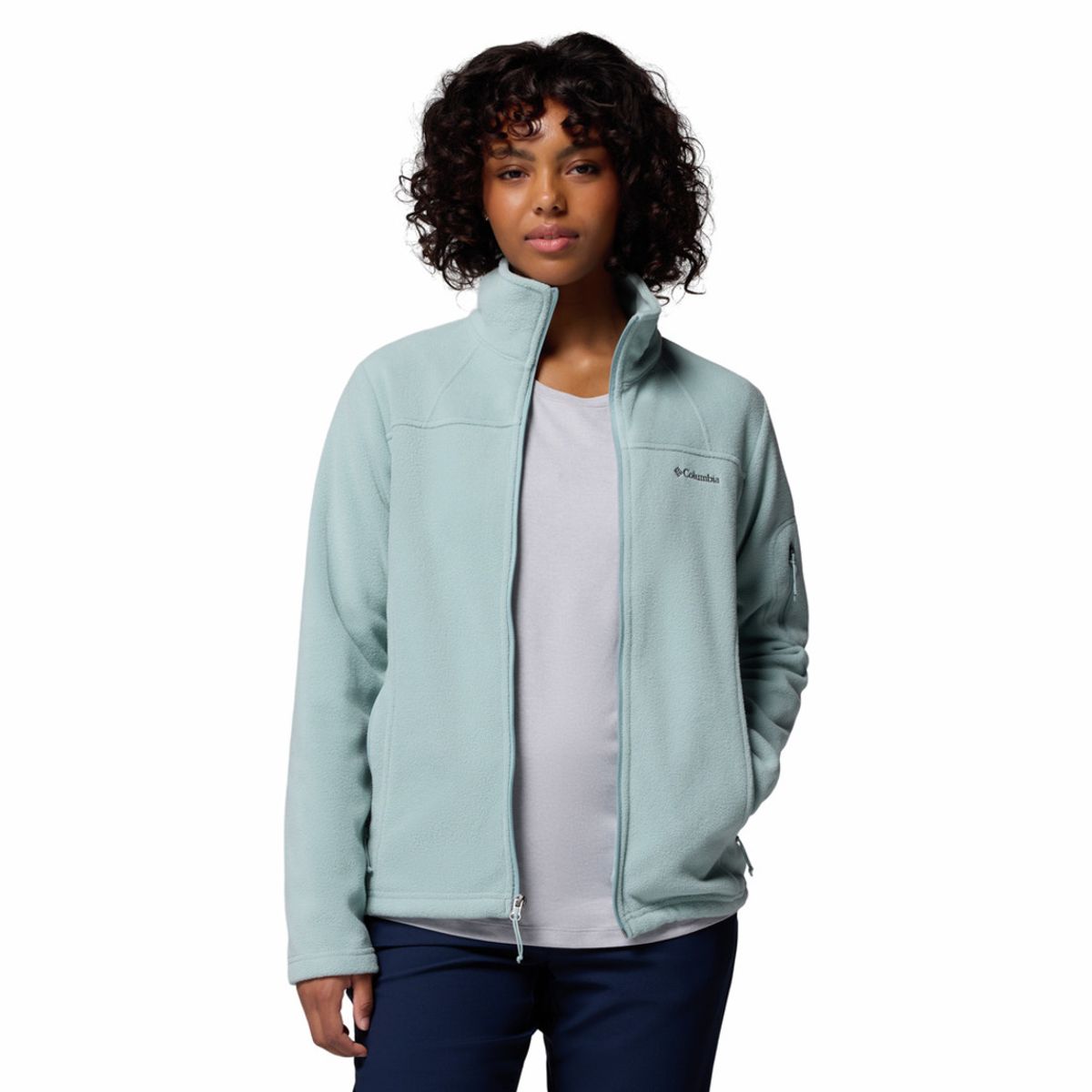 COLUMBIA - Buzo Mujer Columbia FAST TREK II JACKET Azul COLUMBIA