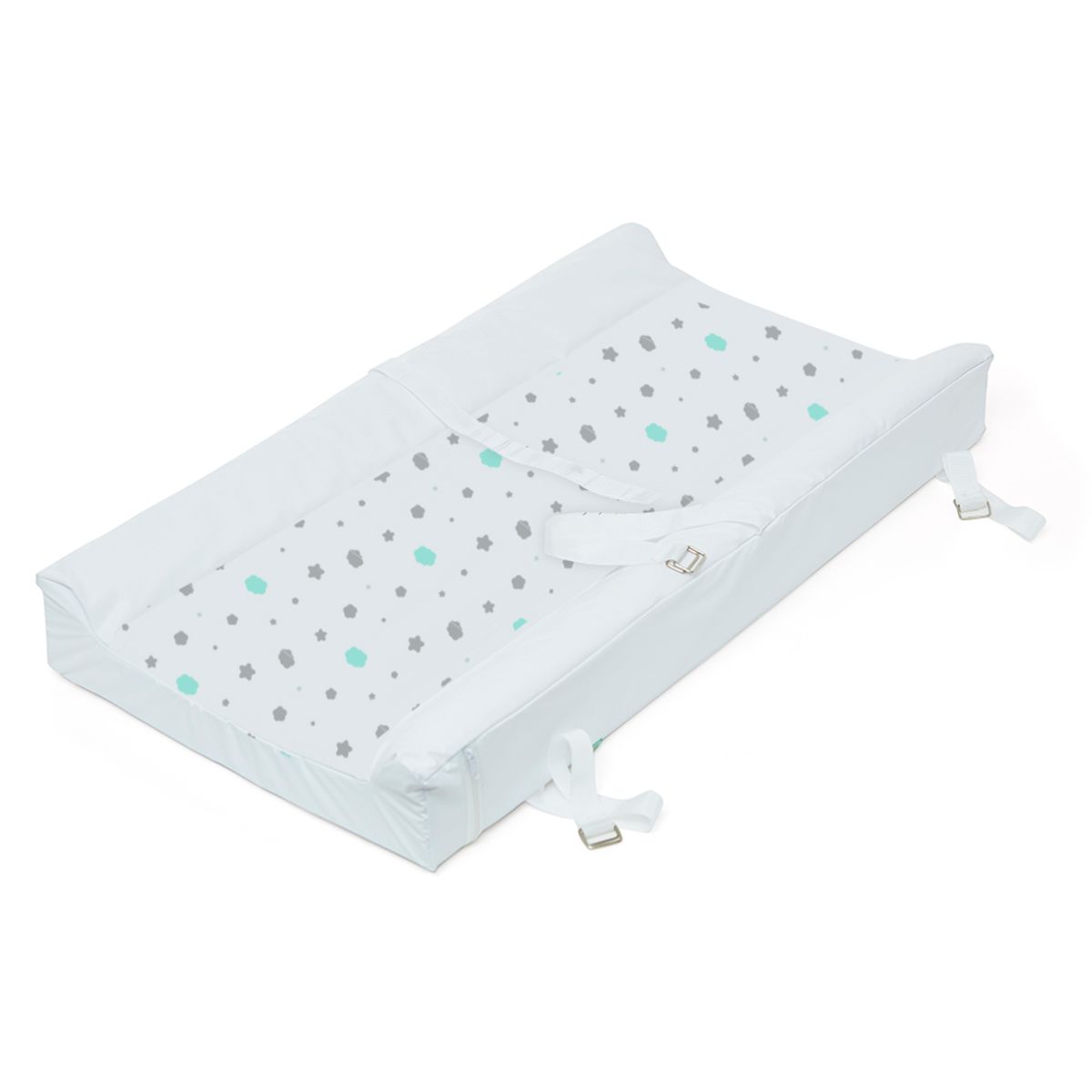 NUBBA - Colchón cambiador para bebes toral blanco