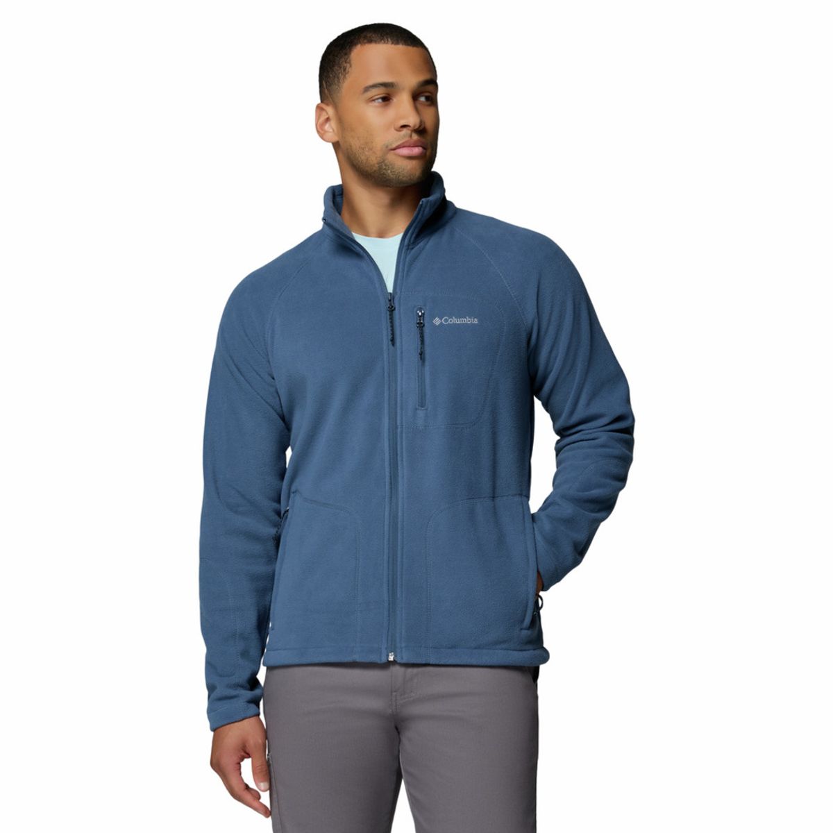 COLUMBIA - Buzo Hombre Columbia FAST TREK II FLEECE Azul COLUMBIA