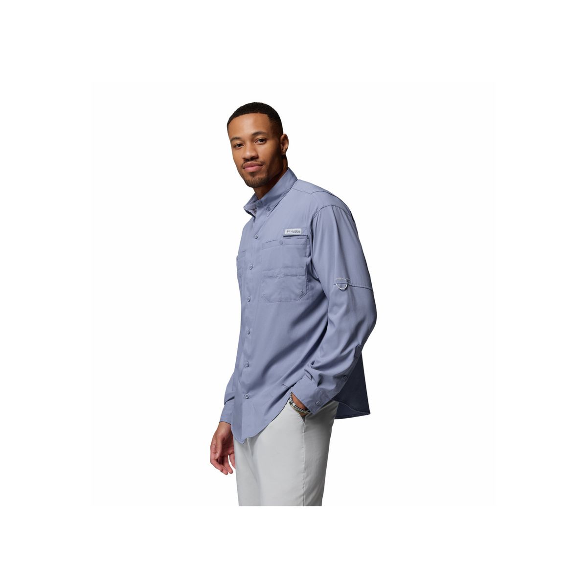 COLUMBIA - Camisa Hombre Columbia TAMIAMI II LS SHIRT Morado COLUMBIA