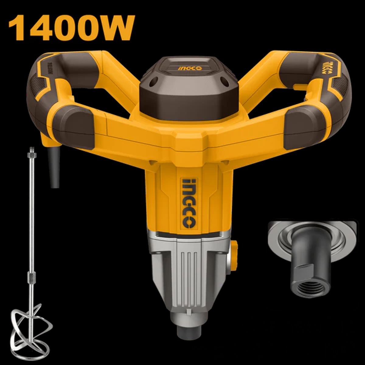 INGCO - Mezclador 110120V 5060Hz 0-750Rpm 1400W Umx214008