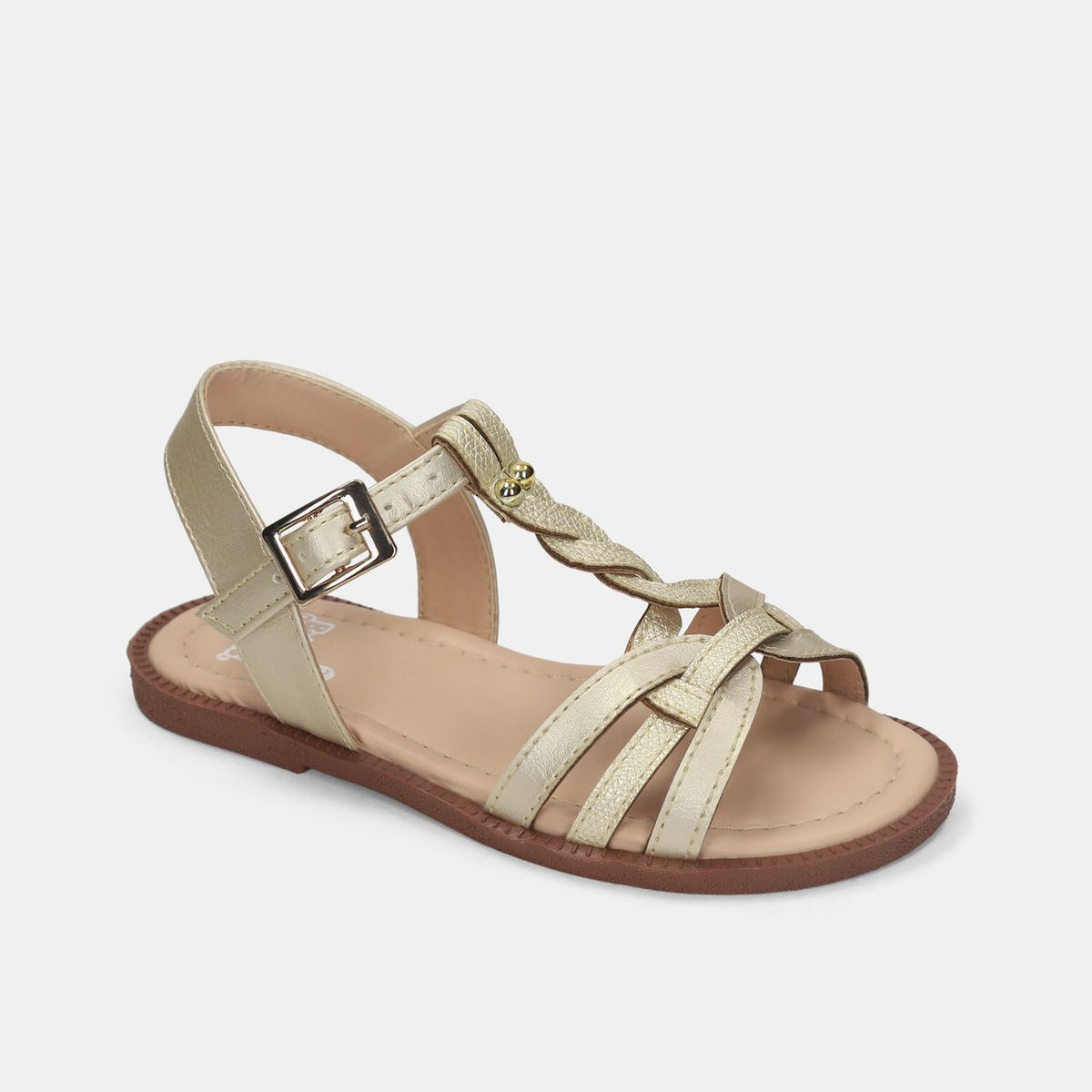 BUBBLE GUMMERS - Sandalias Para Niña Bubblegummers Nude Mary First Step Girls 1 +