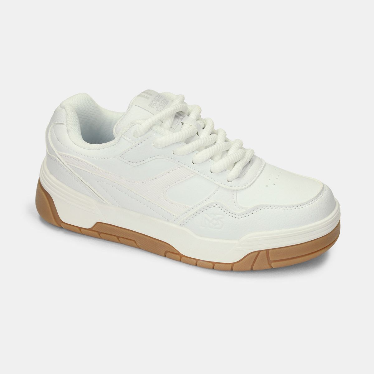 NORTH STAR - Tenis Para Mujer North Star Blanco Skater Chunk