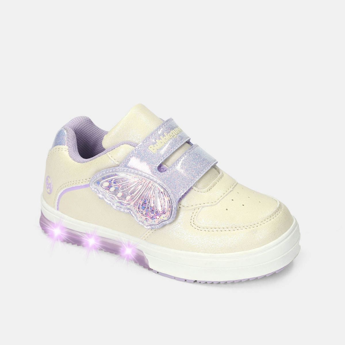 BUBBLE GUMMERS - Tenis Para Niña Bubblegummers Blanco Neon