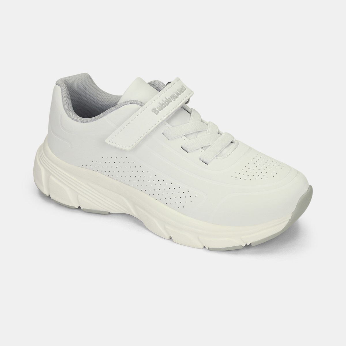 BUBBLE GUMMERS - Tenis Para Niño Bubblegummers Blanco Fountain