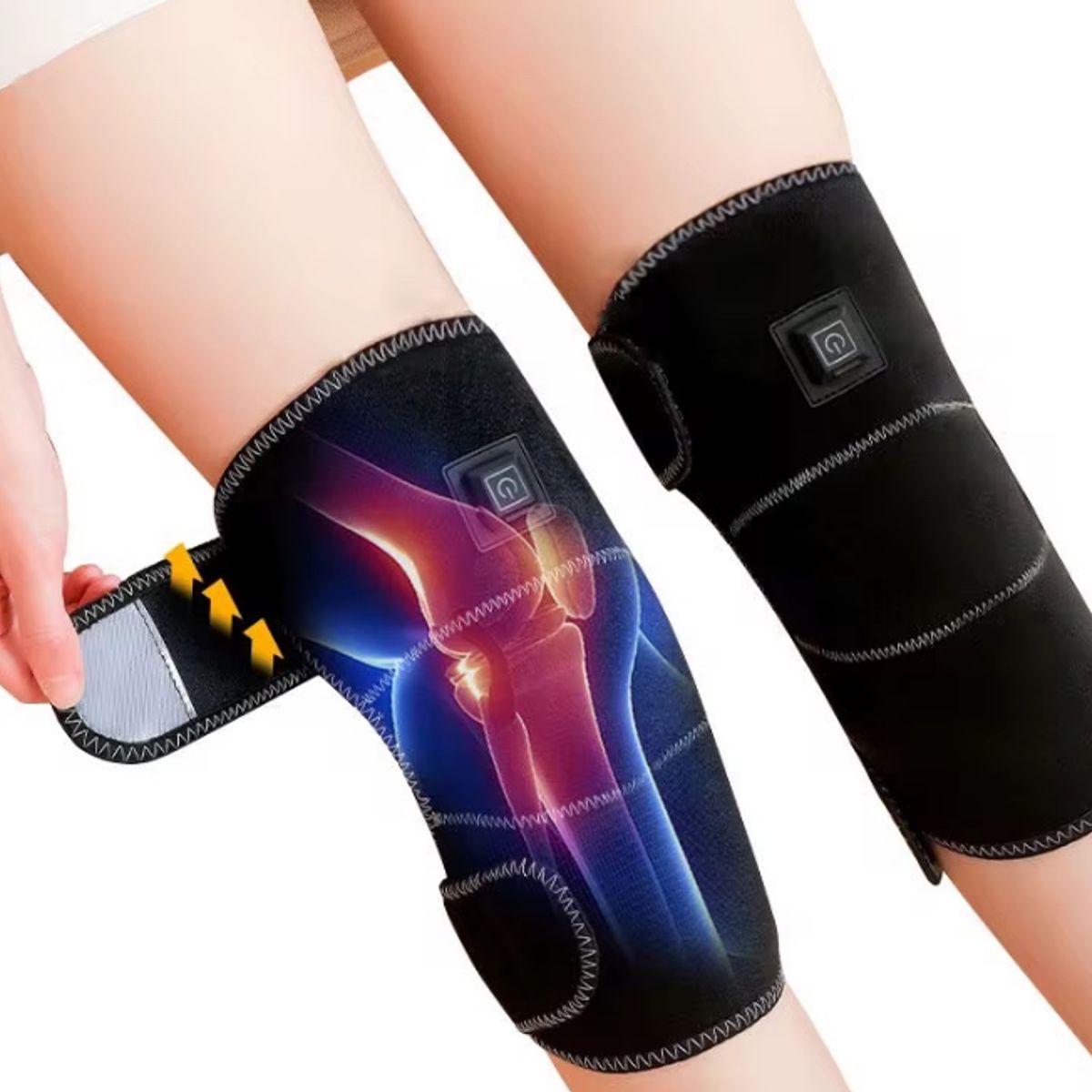 GENERICO - Rodillera Térmica Eléctrica Ajustable para Rodilla y Hombro