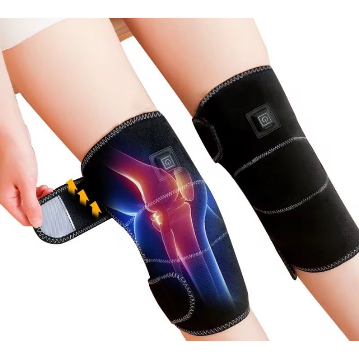 GENERICO - Rodillera Térmica Eléctrica Ajustable para Rodilla y Hombro